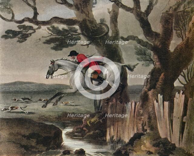 Now, Contract, Says Dick, By Jove Those D--d Quornites Shall Now See The Trick, 1790, (1922). Artist: Francis Jukes.