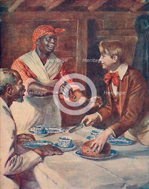 "Now for the cake," said Mas'r George', 1929. Creator: Unknown.