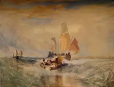 Now for the Painter (Rope) Passengers Going on Board 1827, (1938). Artist: JMW Turner