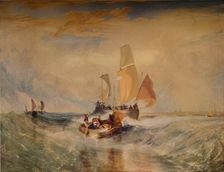 Now for the Painter (Rope) Passengers Going on Board 1827, (1938). Artist: JMW Turner