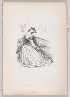 Now, I understand the mother wolf of Rome from Scenes from the Private and Public L..., ca. 1837-47. Creator: Louis-Henri Brevière