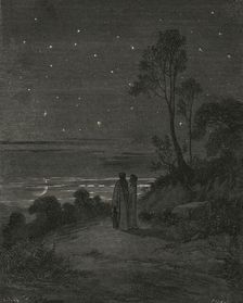 Now was the day departing c1890. Creator: Gustave Doré