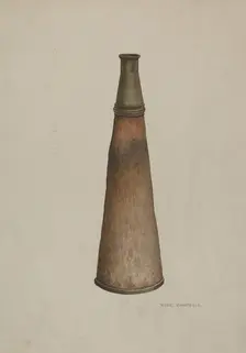 Nozzle, 1935/1942. Creator: Rose Campbell-Gerke