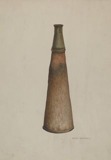 Nozzle, 1935/1942. Creator: Rose Campbell-Gerke