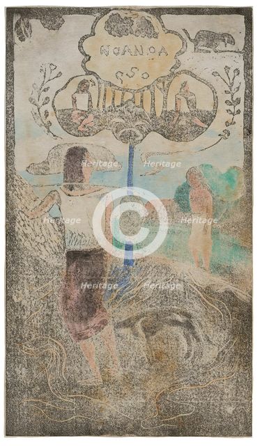 Noa Noa (Fragrant), from the Noa Noa Suite, 1893/94. Creator: Paul Gauguin.