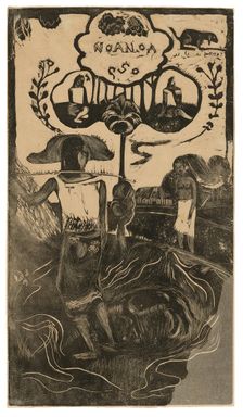 Noa Noa (Fragrant), from the Noa Noa Suite, 1893/94. Creator: Paul Gauguin
