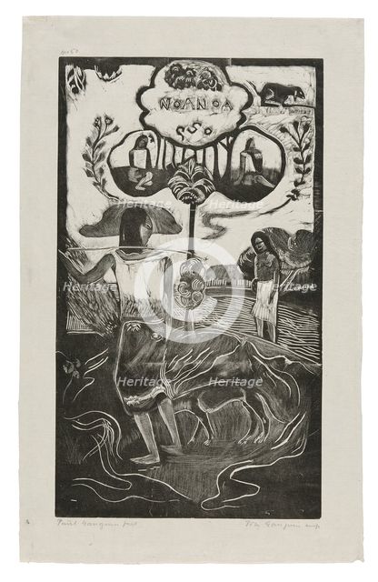 Noa Noa (Fragrant), from the Noa Noa Suite, 1893–94, printed and published 1921. Creator: Paul Gauguin.