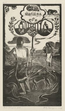 Noa Noa (Fragrant, Fragrant), 1894/1895. Creator: Paul Gauguin