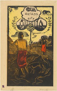 Noa Noa (Fragrant, Fragrant), 1894/1895. Creator: Paul Gauguin