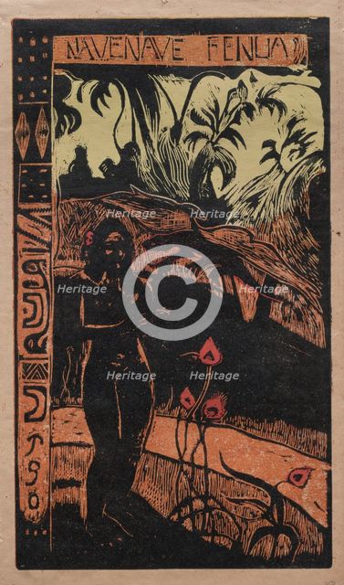 Noa Noa: Nave Nave Fenua (Fragrant Isle), 1893-1894. Creator: Unknown.