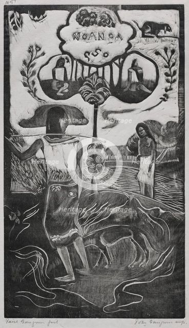 Noa Noa: Noa Noa (Fragrant Scent), 1893 -94. Creator: Paul Gauguin (French, 1848-1903).