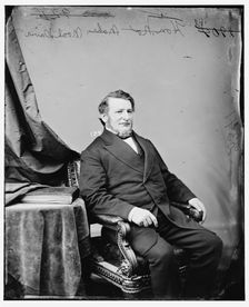 Noah Davis of New York, between 1860 and 1875. Creator: Unknown