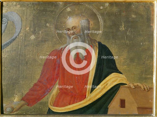 Noah (Predella Panel of the Altarpiece). Creator: Rosselli, Cosimo di Lorenzo (1439-1507).
