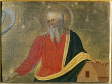 Noah (Predella Panel of the Altarpiece). Creator: Rosselli, Cosimo di Lorenzo (1439-1507)