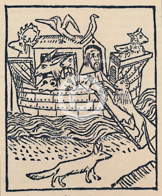 'Noah's Ark', 1483, (1947). Artist: William Caxton.