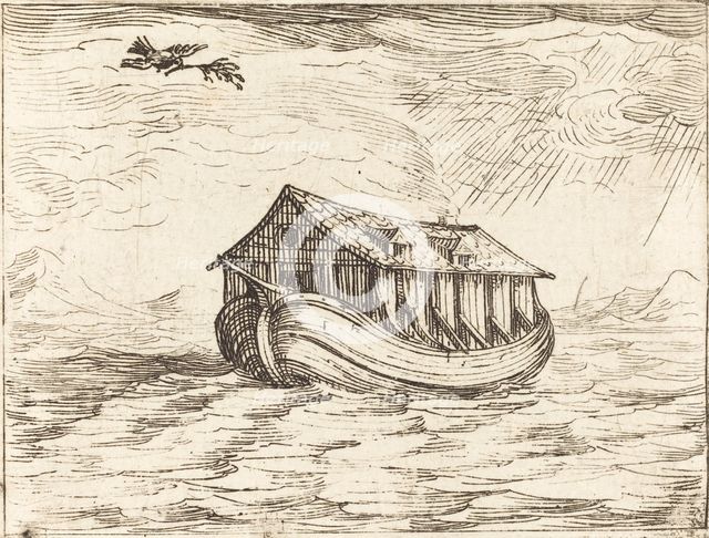 Noah's Ark. Creator: Jacques Callot.