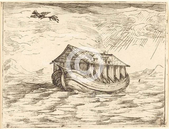 Noah's Ark. Creator: Jacques Callot.