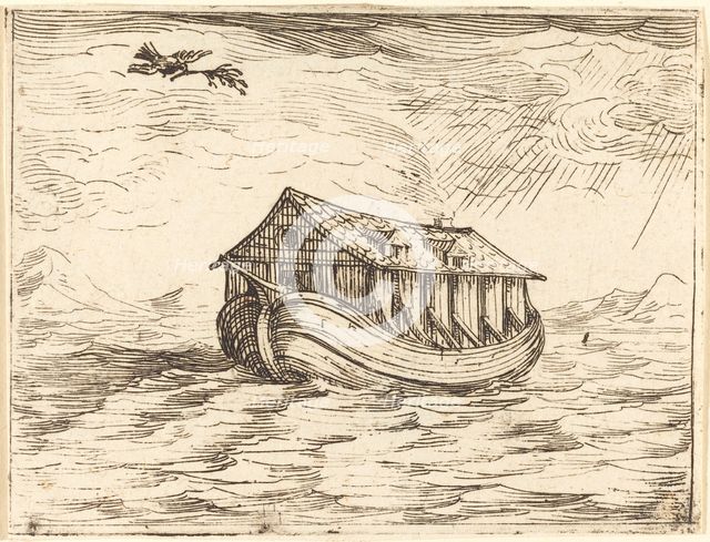Noah's Ark. Creator: Jacques Callot.