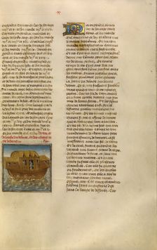 Noah's Ark; Miroir Historial, about 1475. Creator: Unknown