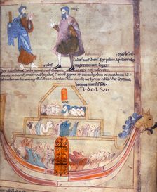 Noah's Ark, second quarter of the 11th century. Creator: Unknown