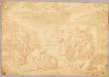 Noah's Sacrifice, n.d. Creator: Unknown