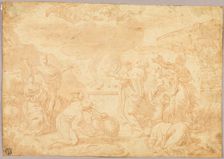 Noah's Sacrifice, n.d. Creator: Unknown