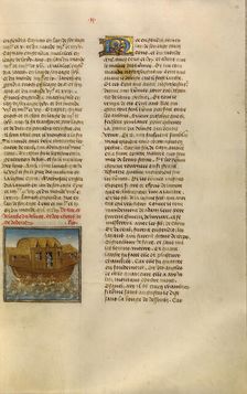 Noah's Ark; Miroir Historial, about 1475. Creator: Unknown