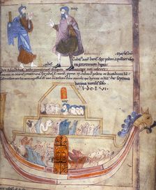 Noah's Ark, second quarter of the 11th century. Creator: Unknown