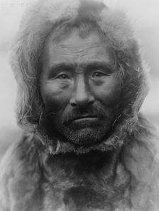 Noatak Man, c1929. Creator: Edward Sheriff Curtis