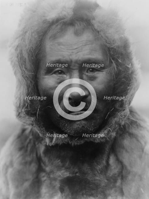 Noatak Man, c1929. Creator: Edward Sheriff Curtis.