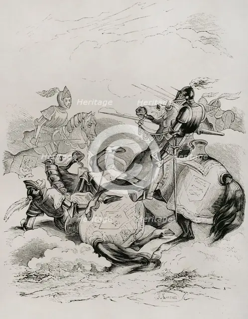 Noayo's heroes, 1853.  Creator: Unknown.