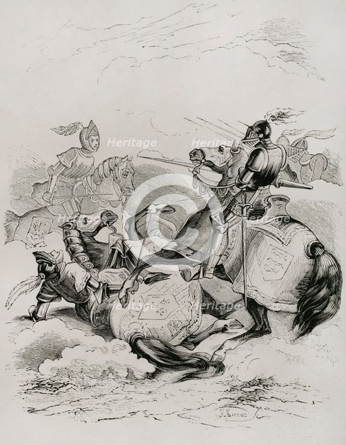Noayo's heroes, 1853.  Creator: Unknown.