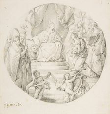 Nobility Presenting an Infant to Venice, 1709-87. Creator: Francesco Zugno