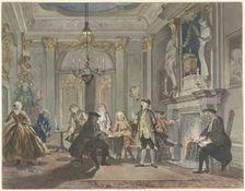Nobody spoke (Nemo Loquebatur), 1741-1820. Creator: Abraham Delfos