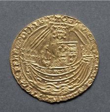 Noble (obverse), 1413-1422. Creator: Unknown