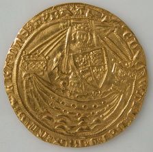Noble of Edward III, British, ca. 1350. Creator: Unknown