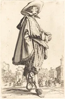 Noble Man with Folded Hands, c. 1620/1623. Creator: Jacques Callot