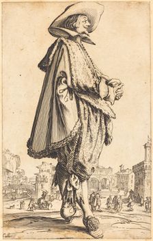 Noble Man with Folded Hands, c. 1620/1623. Creator: Jacques Callot