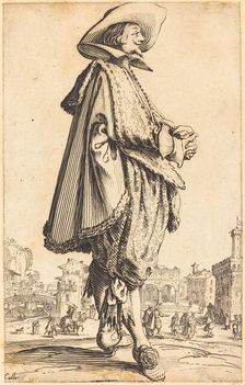 Noble Man with Folded Hands, c. 1620/1623. Creator: Jacques Callot