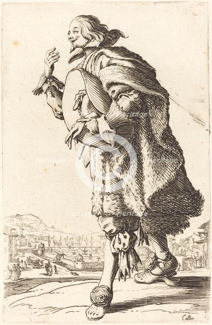 Noble Man with Felt Hat, Bowing, c. 1620/1623. Creator: Jacques Callot.