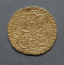 Noble (reverse), 1377-1399. Creator: Unknown