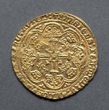 Noble (reverse), 1413-1422. Creator: Unknown