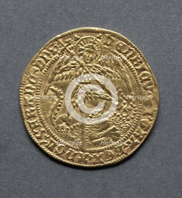 Noble (reverse), 1470-1471. Creator: Unknown.