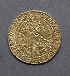 Noble (reverse), 1470-1471. Creator: Unknown