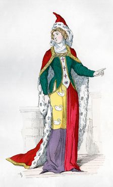 Noblewoman of the time of Charles V of France, 1364 (1882-1884)