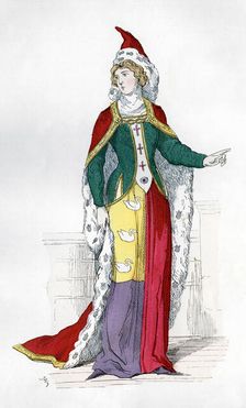 Noblewoman of the time of Charles V of France, 1364 (1882-1884)