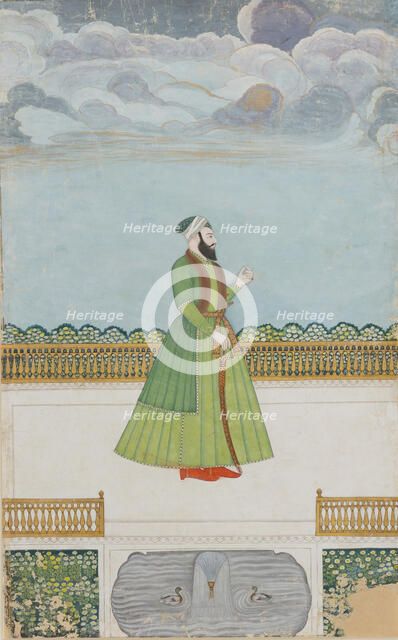 Nobleman on a Terrace, ca. 1780. Creator: Unknown.