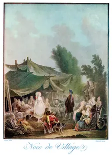 Noce de Village 18th century (1910).Artist: Descourtis