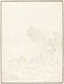 Noce de Village (Village Wedding), 1785. Creator: Charles-Melchior Descourtis