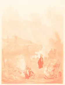 Noce de Village (Village Wedding), 1785. Creator: Charles-Melchior Descourtis